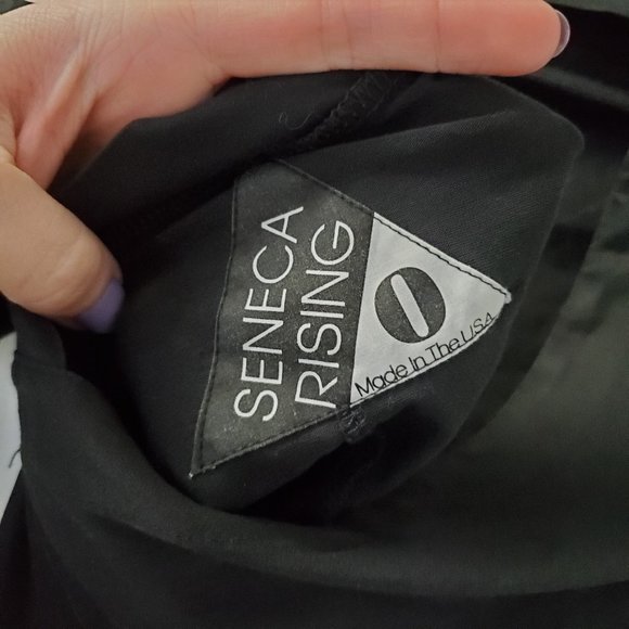 2000's olive green grunge turtleneck mini dress / tunic - Picture 6 of 7